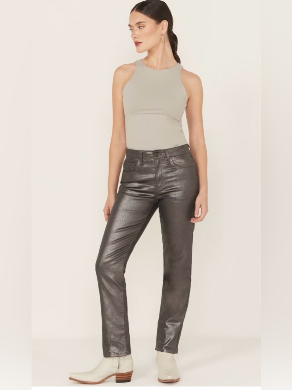 Levi's Shine Til Dawn 724 High Rise Straight Leg Jeans size 27